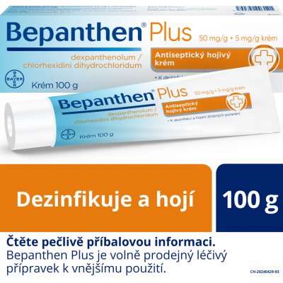BEPANTHEN PLUS DRM 50MG/G+5MG/G CRM 100G – Zboží Dáma