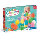 Clementoni Baby Kostky gumové měkké 12 ks – Zboží Dáma