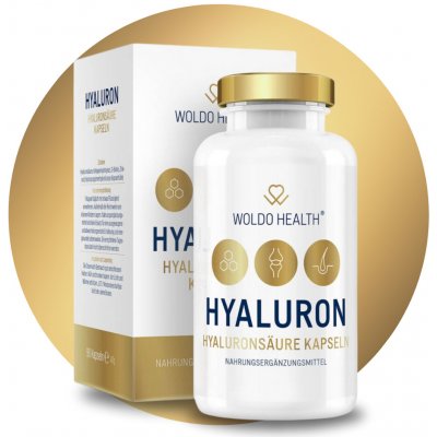 Woldo Health Kyselina hyaluronová + kolagen, zinek, biotin 90 kapslí – Zboží Dáma