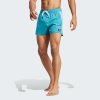 Koupací šortky, boardshorts adidas plavecké šortky 3-Stripes CLX M bílo modré