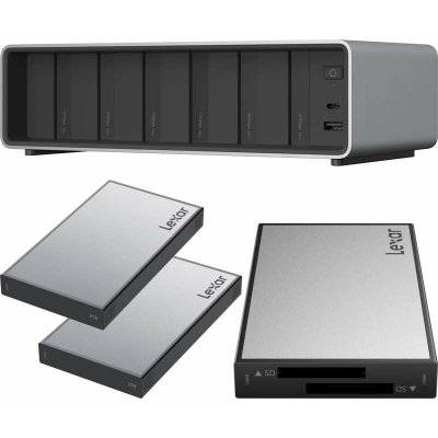 Lexar Professional Workflow Pro with Thunderbolt4 uplink I with Dual SD reader and 2x2TB, F800/720/2x502T-2TB – Hledejceny.cz