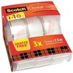 3M Scotch Crystal lepicí páska s odvíječem 19 mm x 7,5 m – Zboží Mobilmania