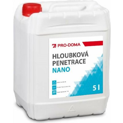 Penetrace hloubková Nano PRO-DOMA – 5 l – Sleviste.cz