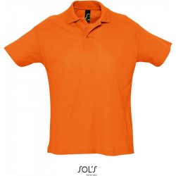 SOL's Collection polokošile Summer II krátký rukáv COT-25134223500 Oranžová