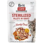 Brit Care Cat Sterilized Fillets in Gravy Tender Turkey 85 g – Sleviste.cz