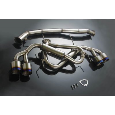 Catback výfuk HPP Nissan GT-R R35 (HKS Legamax style) - titanový 8,5kg – Hledejceny.cz