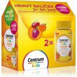 Centrum Kids gummies Multifruit 2 x 60 želé – Hledejceny.cz