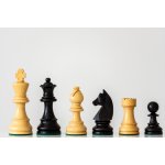 Šachové figurky PROFESIONÁL z akátu ebonizované