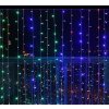 Vánoční osvětlení VOLTRONIC Vánoční světelný závěs 3x3 m 300 LED barevný