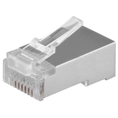 EMOS Konektor RJ45 pro FTP kabel (drát) CAT5E 1821100100 – Zboží Mobilmania