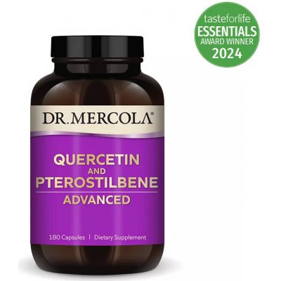 Dr. Mercola Quercetin Pterostilben Advanced 180 kapslí – Hledejceny.cz