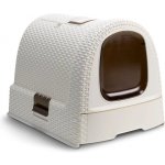 Curver WC kryté Rattan 39 x 39 x 51 cm – HobbyKompas.cz