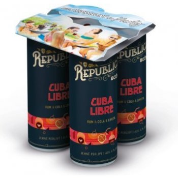 Republica Cuba Libre Rum Cola Limetka 6% 0,25 ml (plech)