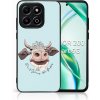 Pouzdro a kryt na mobilní telefon Honor Protemio 98441 MY ART Ochranný kryt pro Honor 200 Smart 5G HAPPY COW (181)