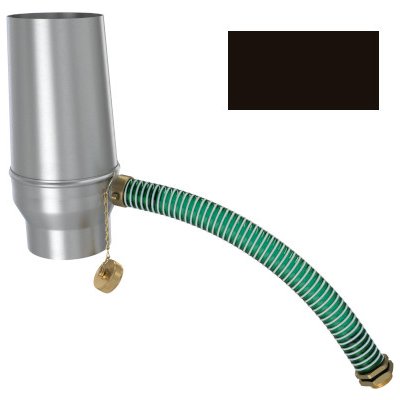 Zambelli Odvaděč vody samočinný 100 mm RAL 9005 Černa – Sleviste.cz