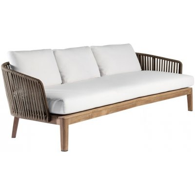 Tribu Teaková Mood 233x91x69 cm teak výplet lanko linen bez sedáků – Hledejceny.cz