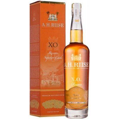 A.H. Riise XO Reserve Superior Cask 40% 0,7 l (karton) – Hledejceny.cz