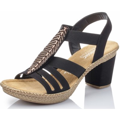 Rieker 66526 00 Černá – Zboží Mobilmania