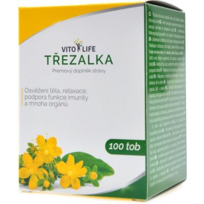 Vito Life Třezalka tečkovaná 400 mg 100 kapslí