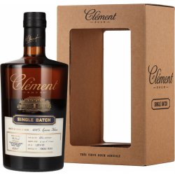 Clément Rhum Single Batch 46,5% 0,5 l (karton)