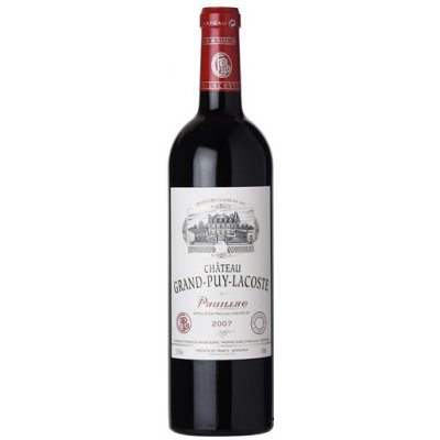 Chateau Grand Puy Lacoste Pauillac suché červené 2007 13,5% 0,75 l (holá láhev) – Zboží Mobilmania