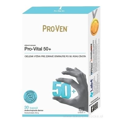 Pro-Ven Pro-Vital 50+ kapsle 30 ks – Hledejceny.cz