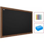 Allboards TB54_SET Tabule křídová v dřevěném rámu 50 x 40 cm