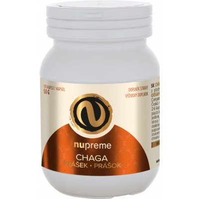 Nupreme Chaga extrakt 100 kapslí – Hledejceny.cz