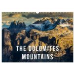 The Dolomites Mountains Wall DIN A3 landscape, CALVENDO 12 Month Wall 2026 – Hledejceny.cz