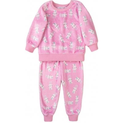 Dívčí pyžamo fleecové Minoti TG PYJ 22 růžové