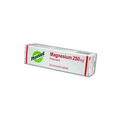 Walmark Magnesium 250 mg Pharmavit 20 šumivých tablet – Zbozi.Blesk.cz