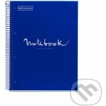 MIQUELRIUS poznámkový blok Emotions, A4 90g, linkovaný, karton, modrý 80 listů – Zboží Živě