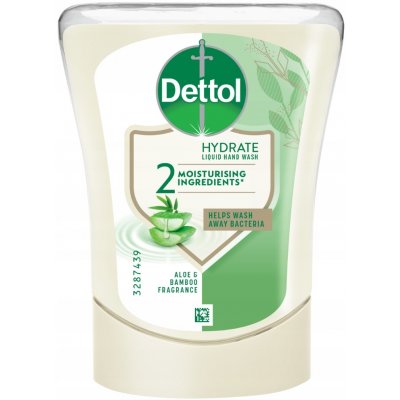 Dettol tekuté mýdlo náplň do bezdotykového dávkovače aloe a bambus 250 ml – Sleviste.cz
