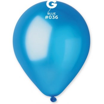 Gemar #036 Balónek 28cm 11 modrý modrý: Balónek hélium