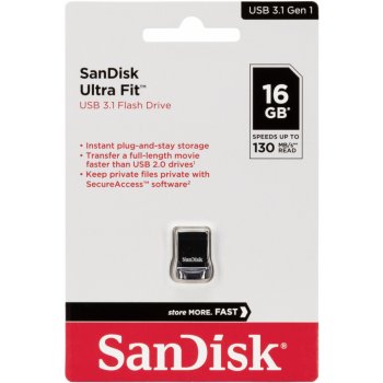 SanDisk Cruzer Ultra Fit 16GB SDCZ430-016G-G46