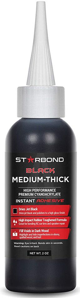 Starbond Black Medium-Thick CA Glue KBL-500 59 ml - STARBOND