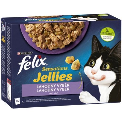 Felix Sensations masový a rybý výběr 12 x 85 g – Zboží Mobilmania