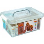 JOVI modelovací hmota samotvrdnoucí sada 7x 500 g , 20x špachtle – Zboží Dáma