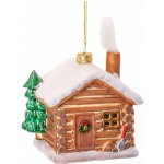 Sass & Belle Christmas Cabin vánoční ozdoba barevná – Hledejceny.cz