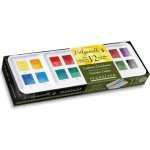 Sada akvarelových barev l'Aquarelle, Sennelier - 12 granulujících odstínů – Hledejceny.cz