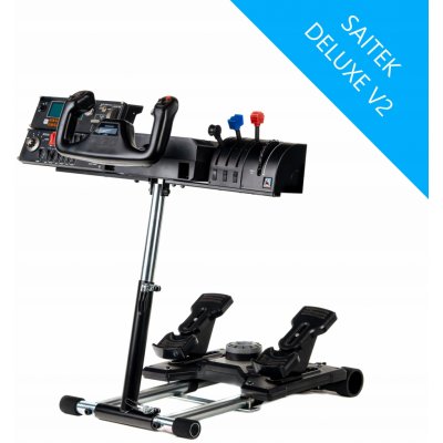 Wheel Stand Pro Deluxe V2, stojan pro Logitech/Saitek Pro Rudder, Pro Flight Yoke System, WS0012 – Zboží Živě