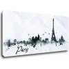 Obraz Impresi Obraz Paříž panorama - 90 x 40 cm