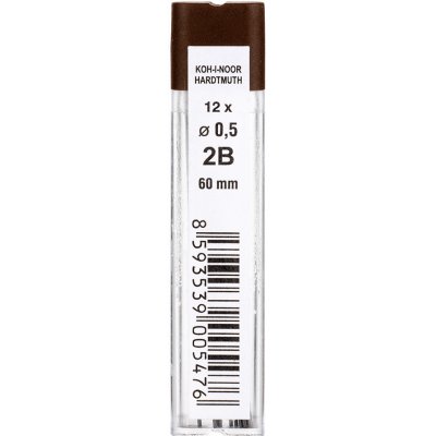 Koh-i-noor Mikrotuhy 0,5 mm 2B 12tuh – Zbozi.Blesk.cz