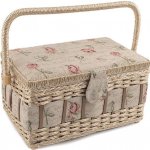 Prima-obchod Kazeta / košík na šití čalouněný, barva 18 režná – Zboží Dáma