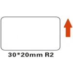 Niimbot štítky R 30x20mm 320ks pro B21, B3S, B1 bílé – Zboží Mobilmania