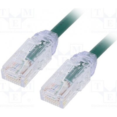 Panduit UTP28X5MGR Patch U/UTP Cat 6a RJ45 vidlice z obou stran drát Cu 5m – Hledejceny.cz
