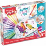 Maped Sada Creativ Blowpen Pop´Art Foukací pero 24 barev – Sleviste.cz