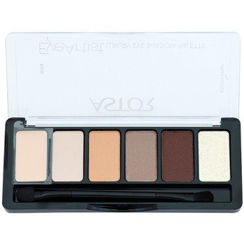 Astor Eye Artist Luxury Shadow paletka očních stínů 100 Cosy Nude 5,6 g