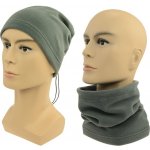 Sulovčepice s otvorem pro culík 2v1 Fleece šedá – Hledejceny.cz