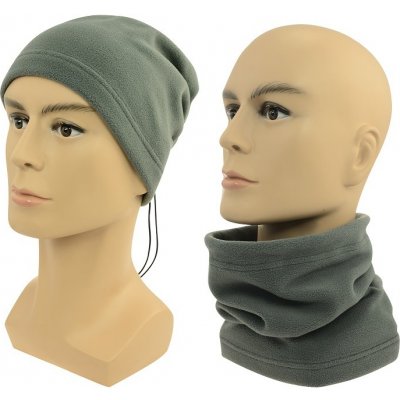 Sulovčepice s otvorem pro culík 2v1 Fleece šedá – Hledejceny.cz